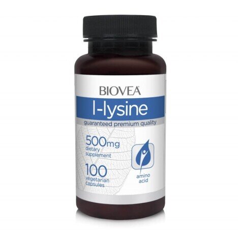 Biovea L-LYSINE (L-Lizina) 500mg 100 Capsule